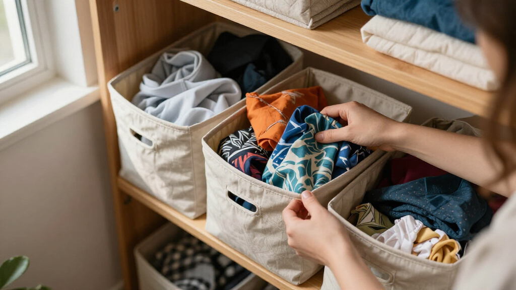 home organization storage bins