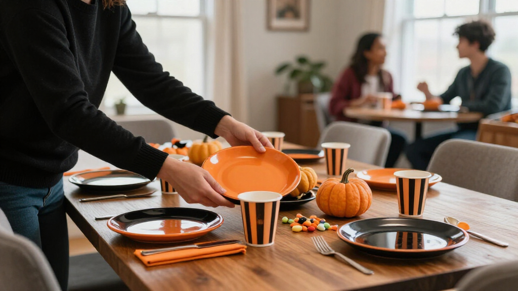 Halloween tableware sets