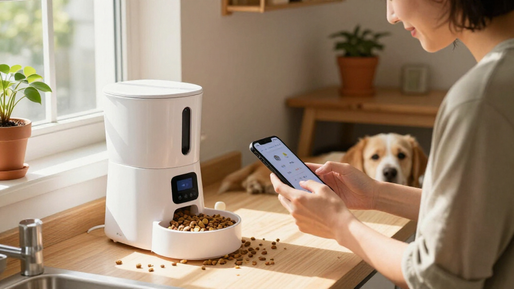 best automatic pet feeder for co-parenting a pet after divorce
