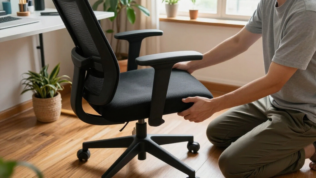 kneeling chair for posture support