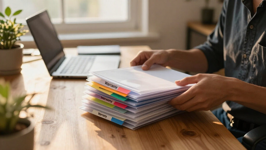 Warranty Paperwork You’ll Actually Find Later (A Simple System)