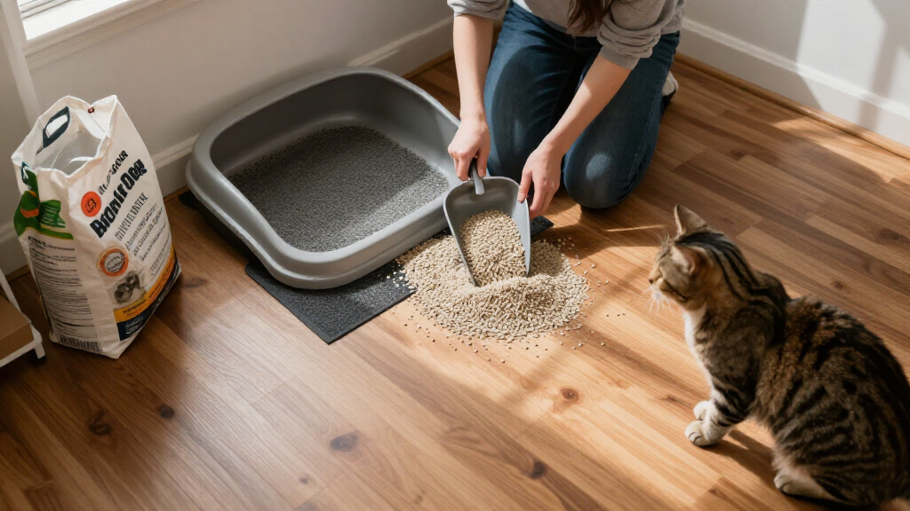 cat litter