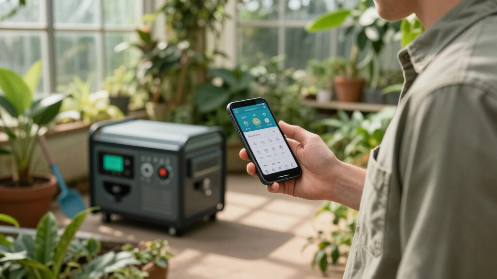 smart generator remote monitoring app