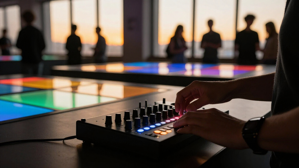 midi controller for interactive sound installations