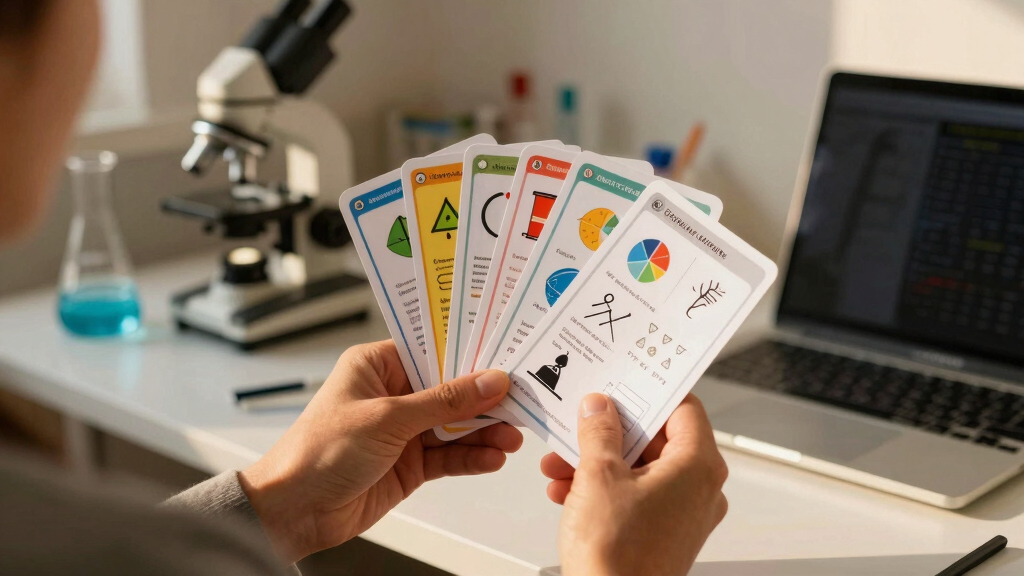 science reference flashcards