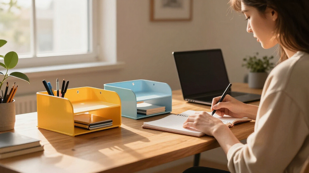 modern desk organizers for students
