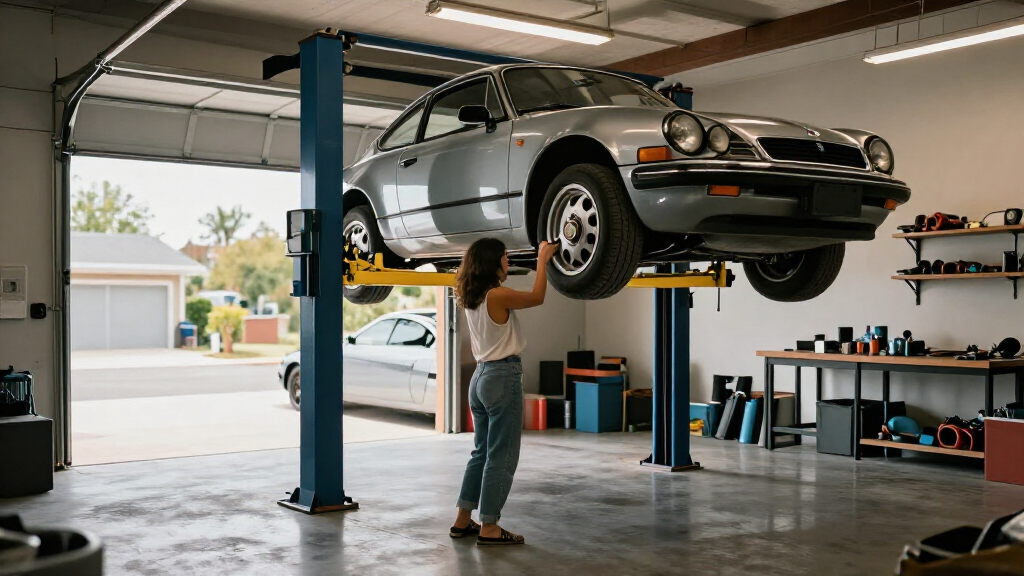 garage vehicle storage lifts
