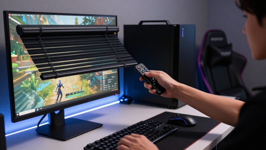 best motorized blinds for gaming setups