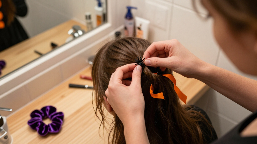 Halloween hair accessories