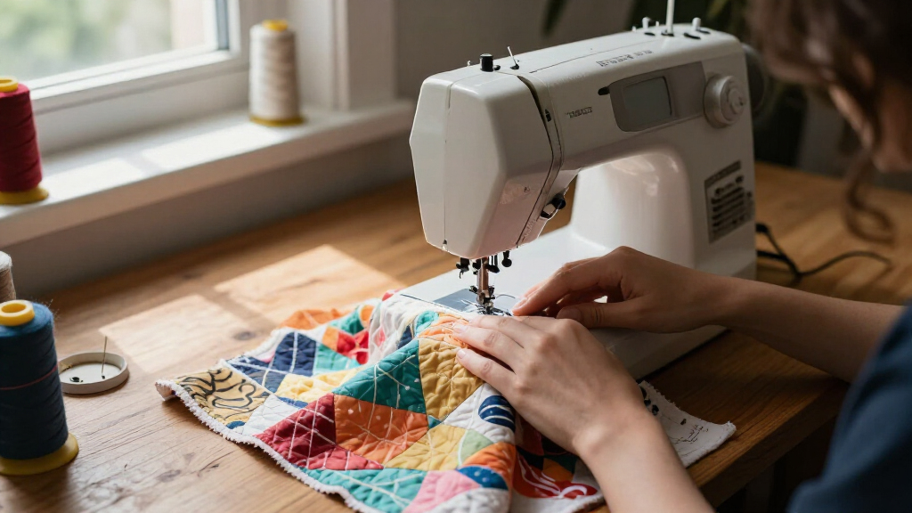 best domestic sewing machine for free motion quilting