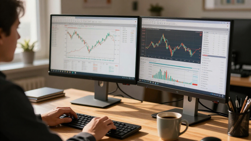 best premium dual monitor mount for finance work
