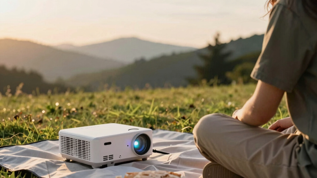 portable outdoor projectors