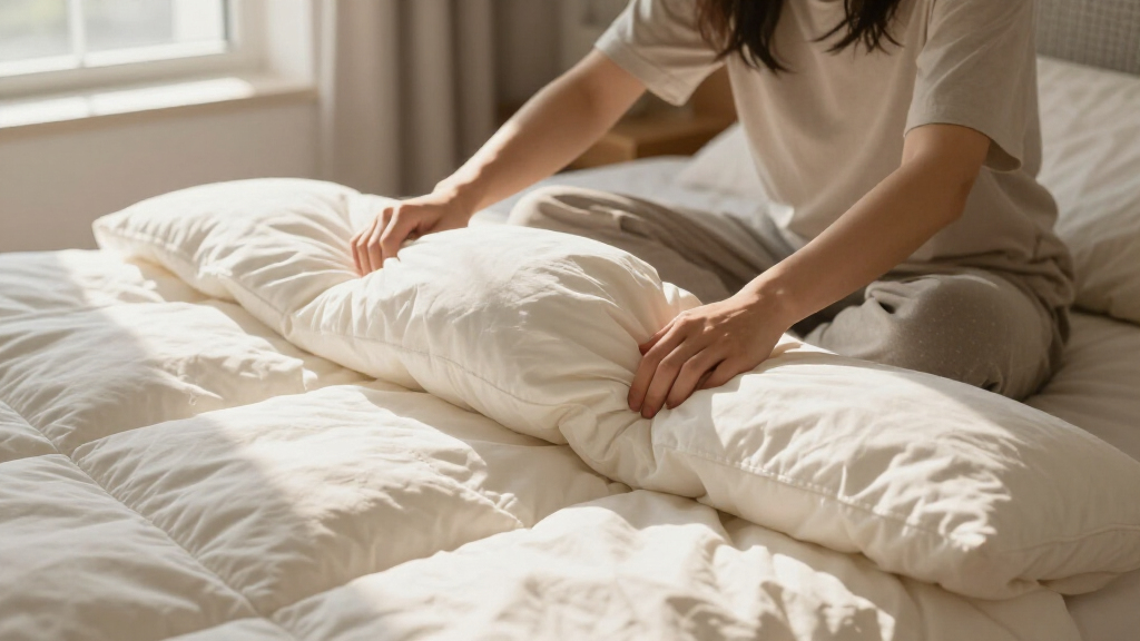 down vs synthetic comforter