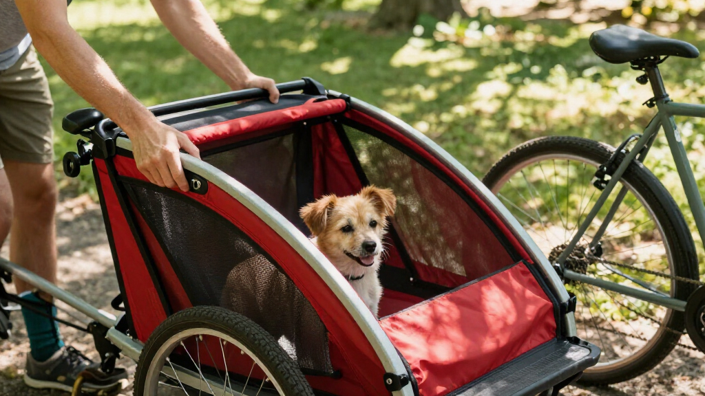 best dog bike trailers