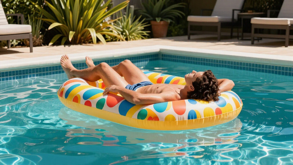 inflatable pool floaties