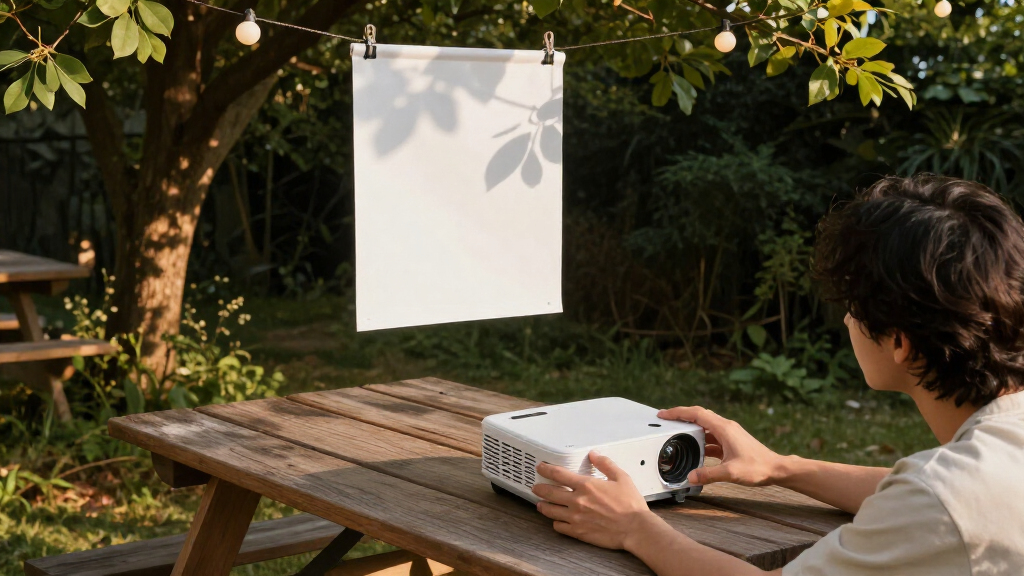 portable outdoor projectors
