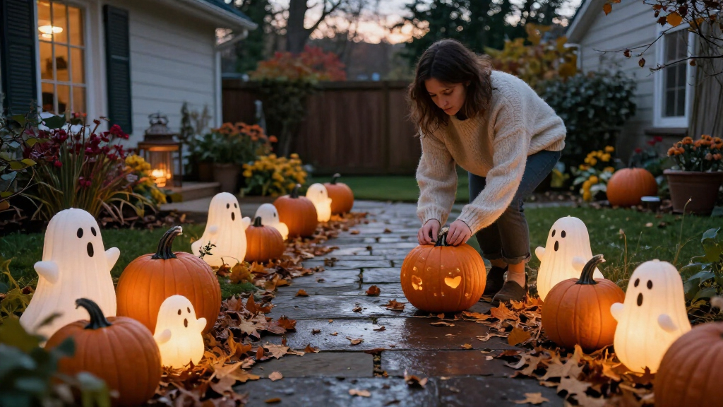 Halloween Gartenfiguren