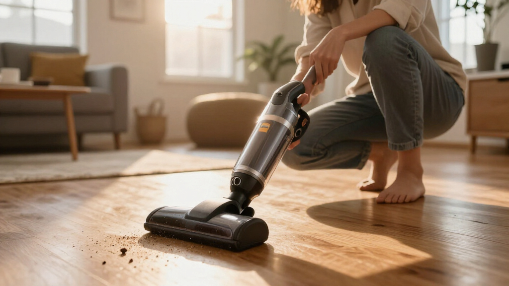cordless vacuum for quick pickups