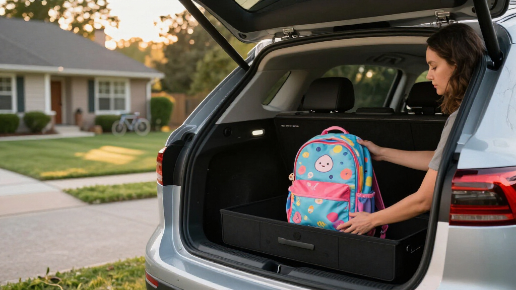 best SUV organizer for custody handoffs