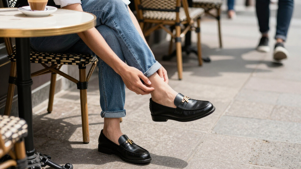 best designer logo loafers