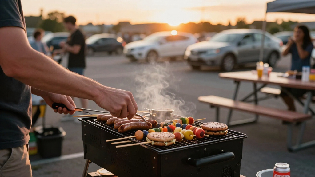 portable tailgating grills