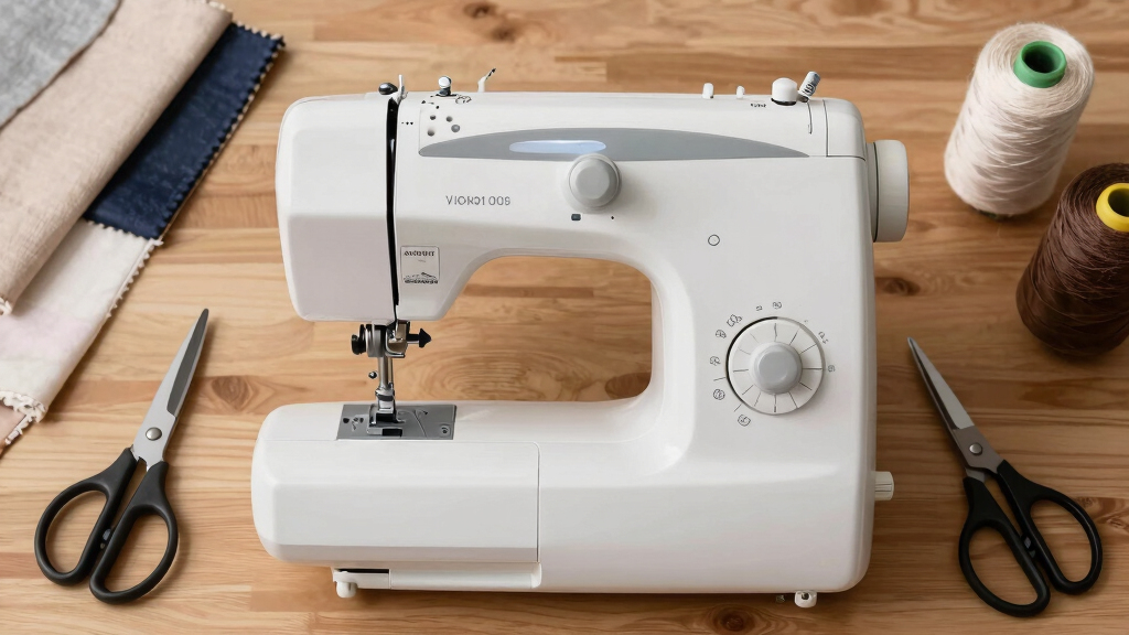 sewing machine for thick fabrics and layers