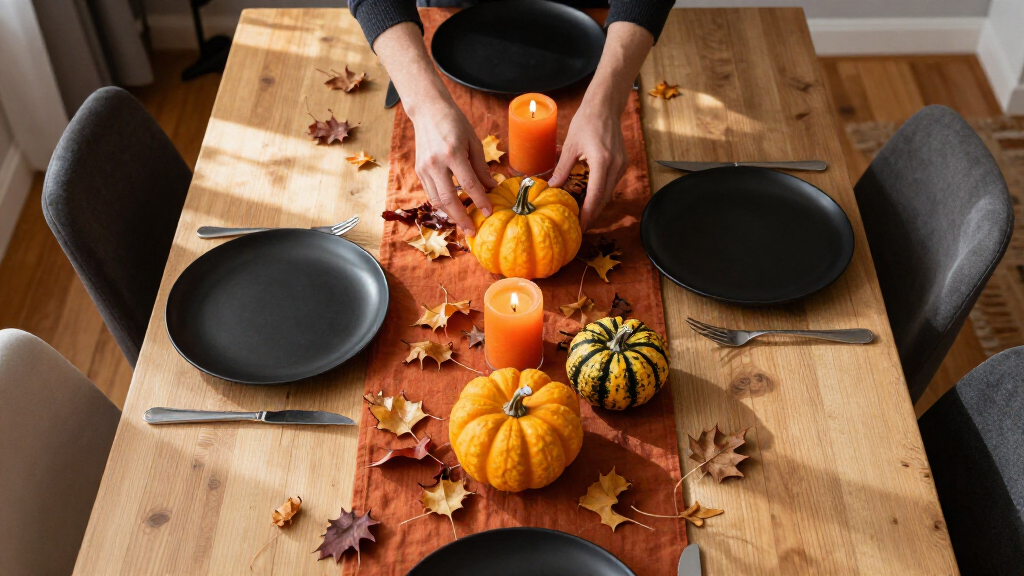 Halloween tabletop decorations