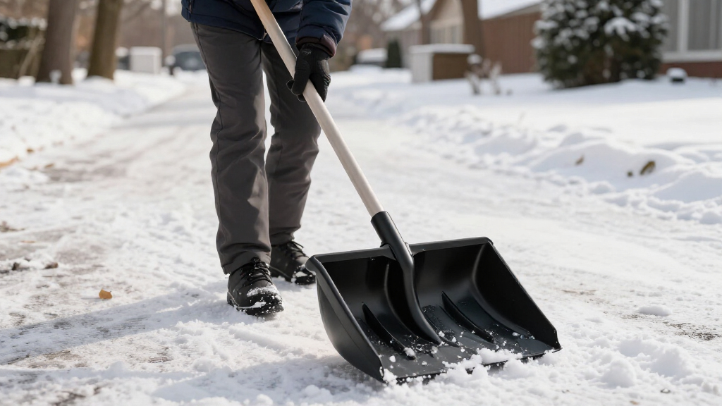 best ergonomic snow shovels for long driveways