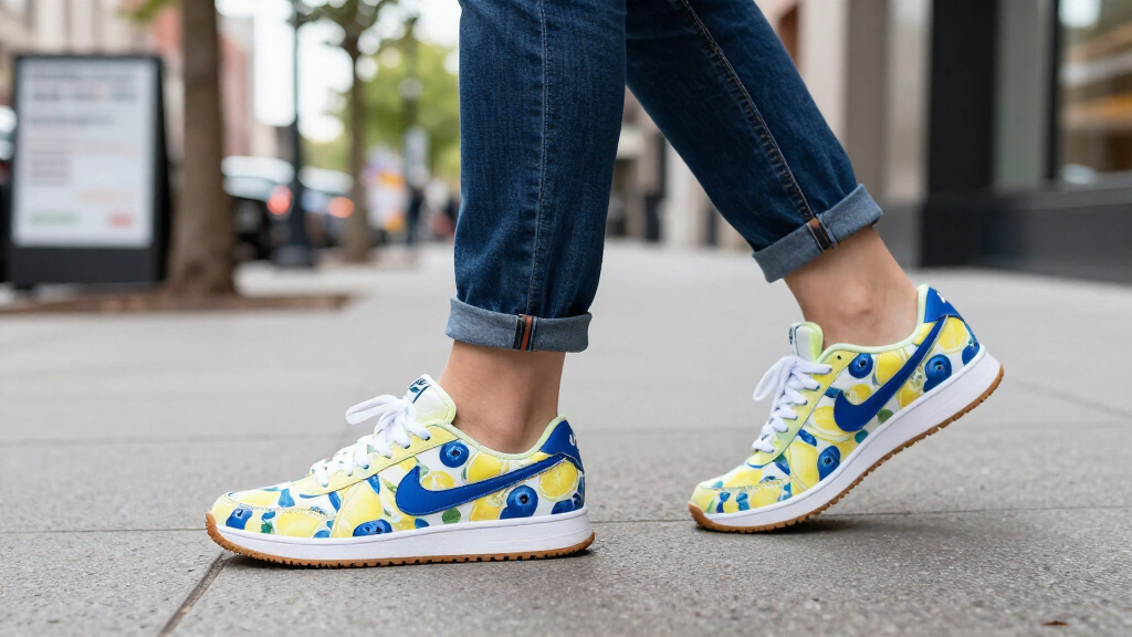 best Nike lemon blueberry sneakers