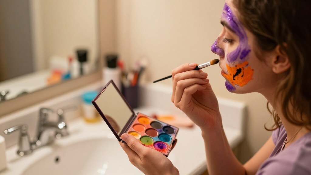 Halloween makeup palettes