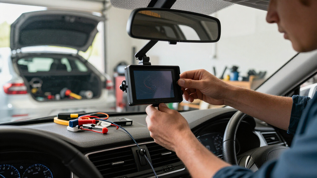 rear view camera monitor kit