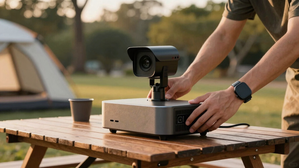 best portable security hub for campsite monitoring