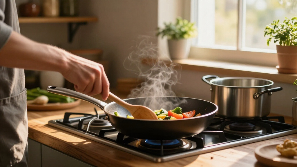 premium nonstick cookware set on amazon