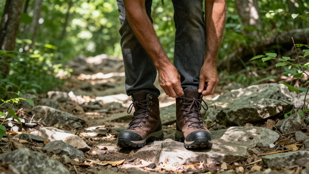 premium hiking boots for rugged trails