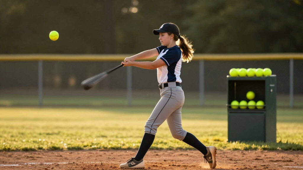 pitching machines for 12 inch softballs