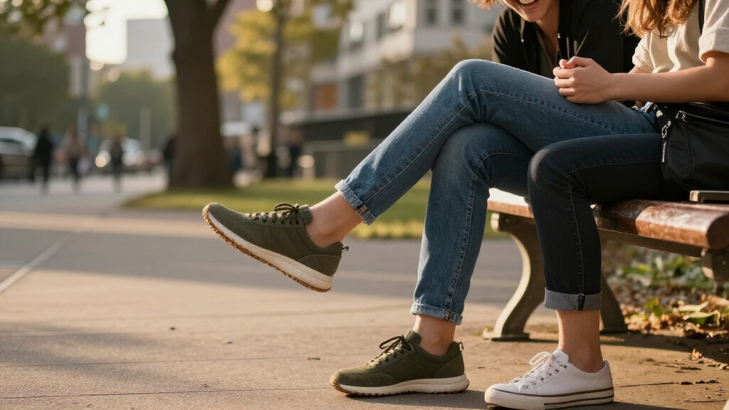 best army green sneakers