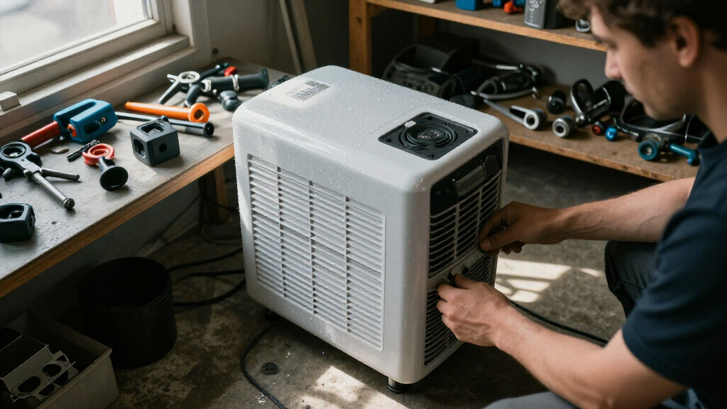 desiccant dehumidifier for small workshop