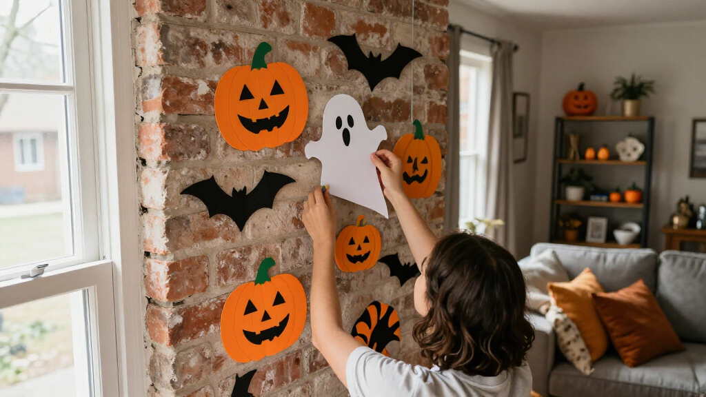Halloween themed wall art
