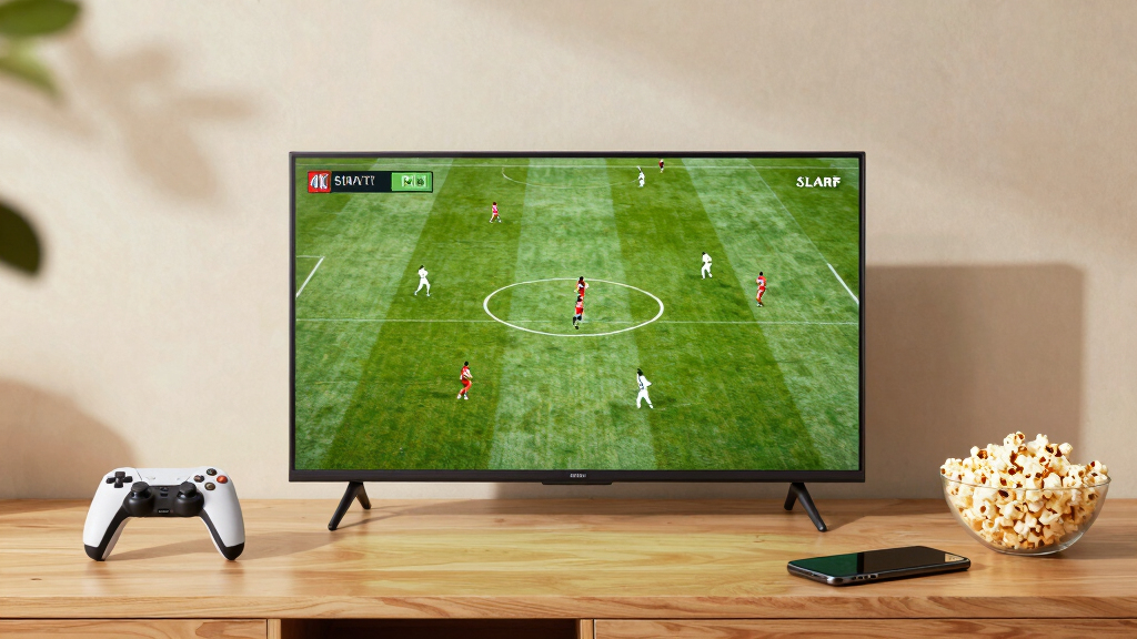 4K smart TVs for soccer viewing