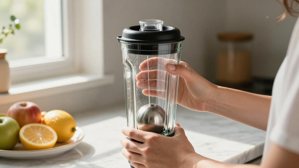 blender bottle glass set premium