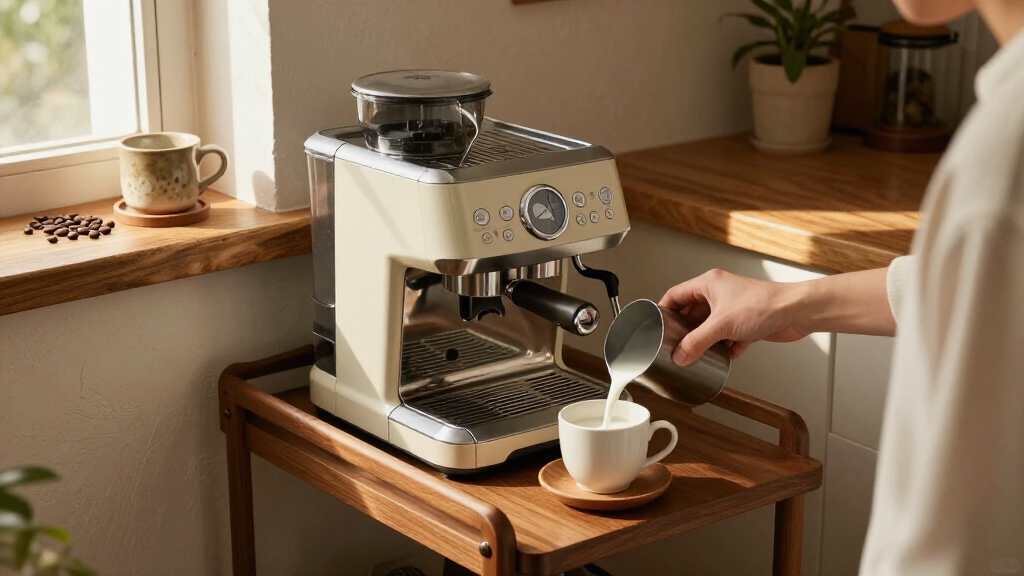coffee station cart for espresso machine under
