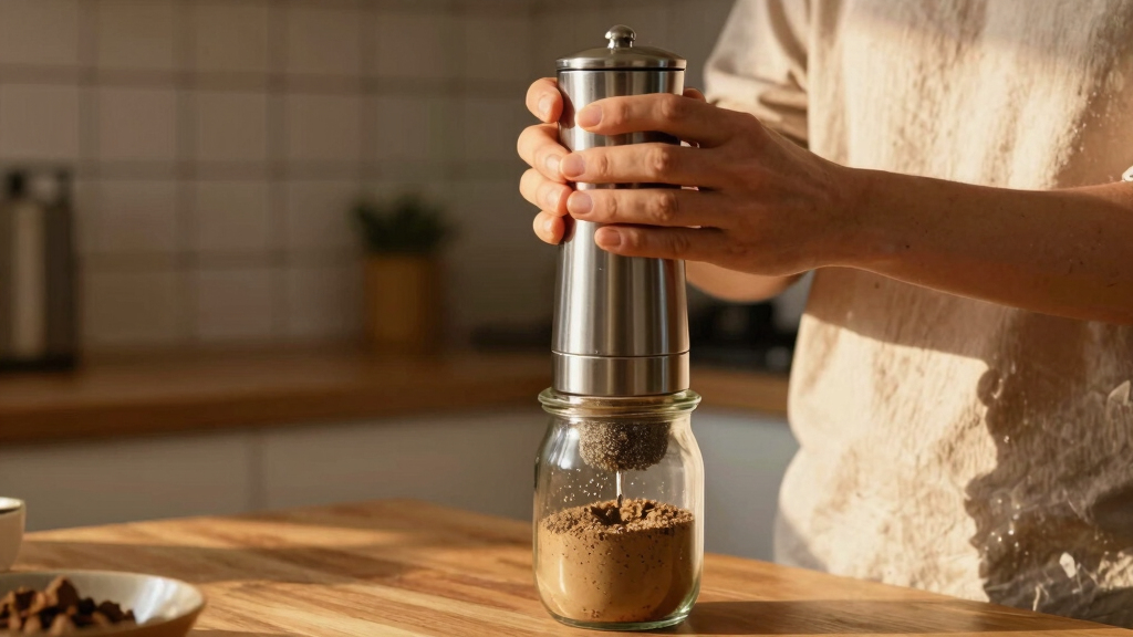 spice grinder for chai latte mix