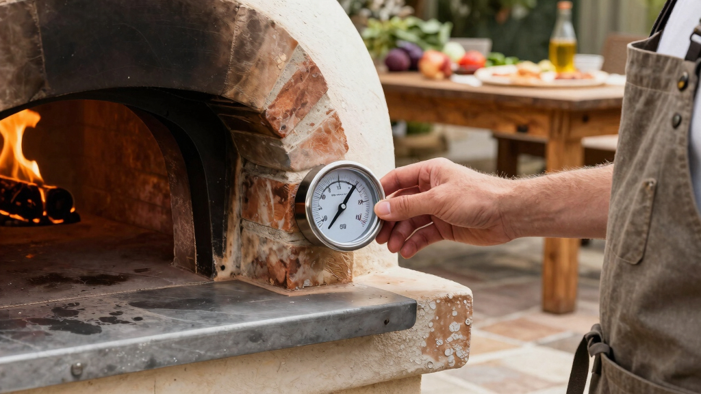 pizza oven thermometer
