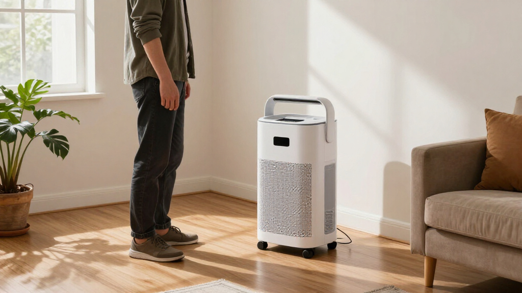 portable hepa air scrubber for renovation