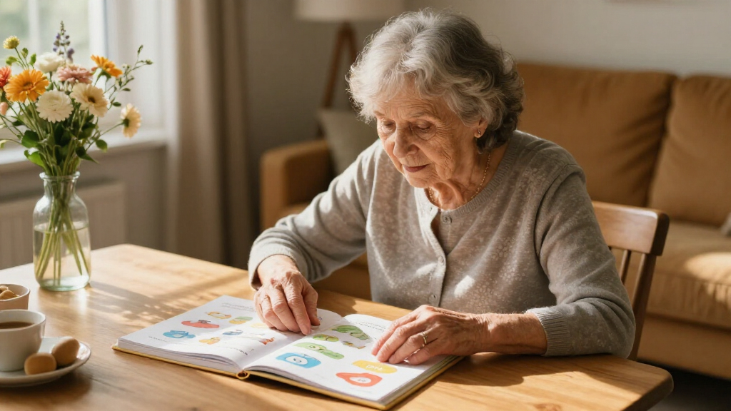 large print senior activity books