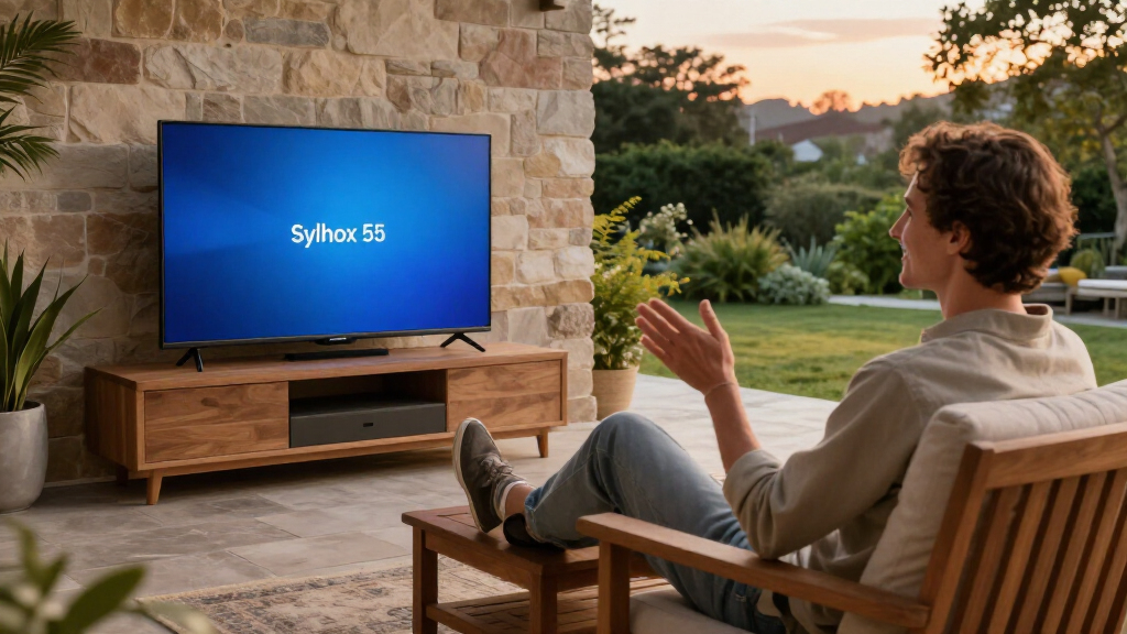sylvox 55 outdoor smart tv review