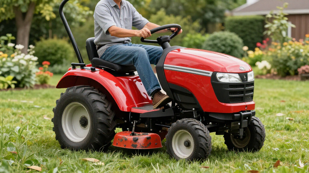 lawn tractor