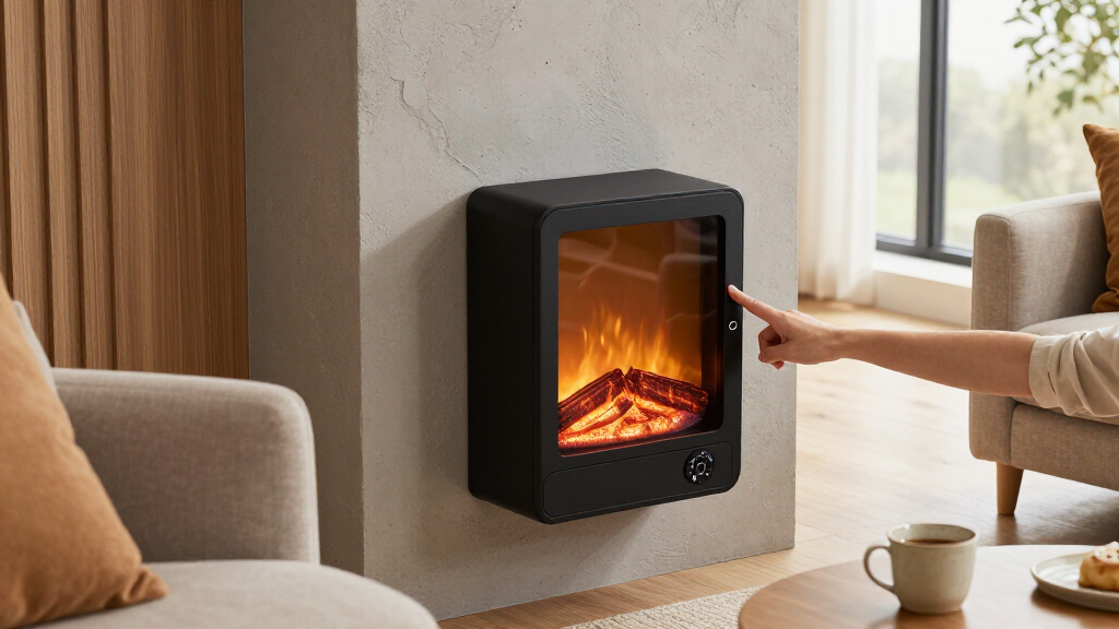 electric fireplace wall mounted