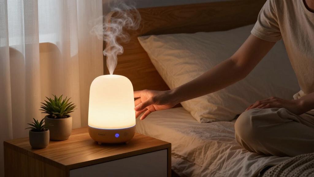 ultrasonic diffuser night light