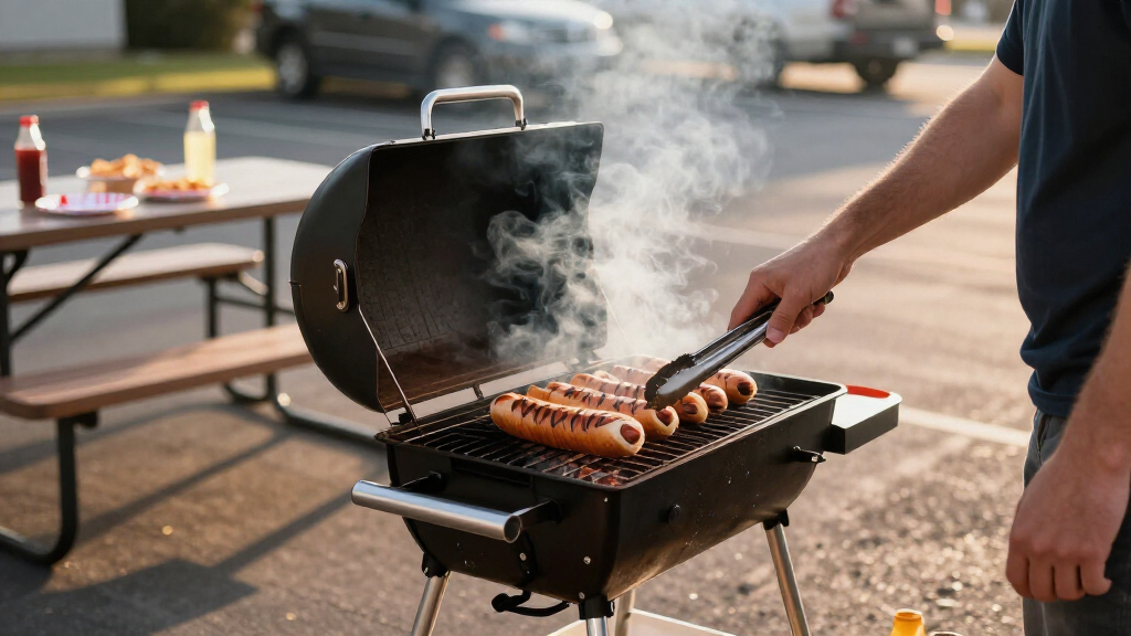 portable tailgating grills
